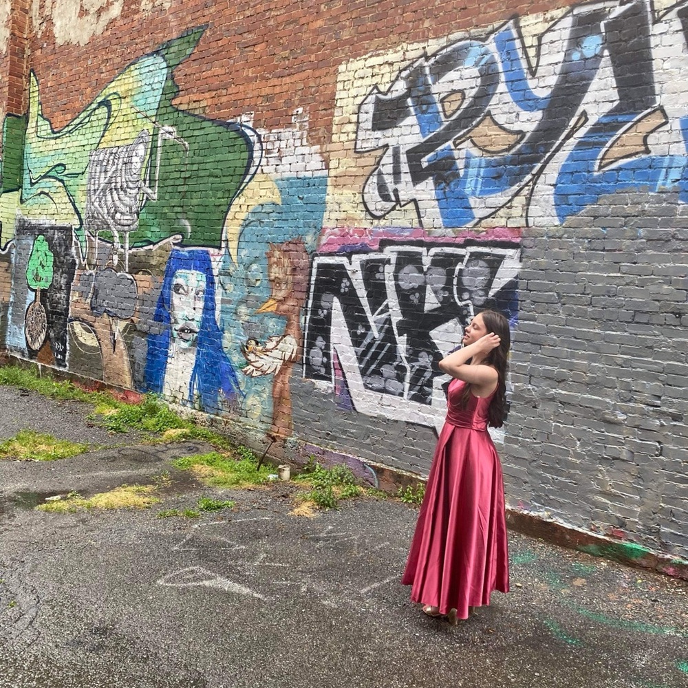 JJs House Elegant Pink Prom Dress